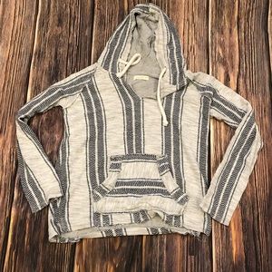 Ocean drive - boho hoodie - small